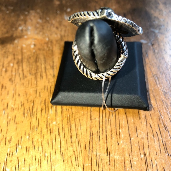 Silver Plaque with Gold Fleur de Lis center Ring - Picture 5 of 10